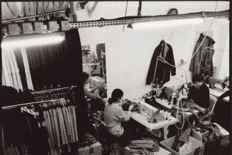 Atelier de confection, Paris 10e entre 1993 et 1999