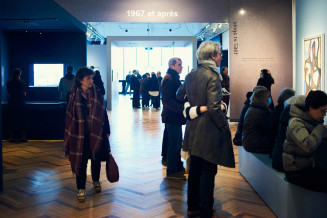 Salle de l'exposition Juifs et musulmans de la France coloniale à nos jours