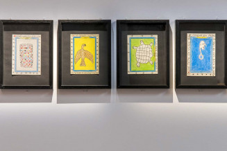 Frédéric Bruly Bouabré, Série Connaissances du monde. Collection MACAAL/ Fondation Alliances 