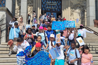 Les classes de l’école élémentaire Balzac (Nanterre)