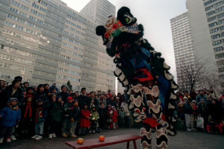 Photo de Patrick Zachmann du nouvel an chinois