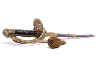 Sabre d’amiral de Jean Brasseur-Kermadec, Compagnon de la Libération