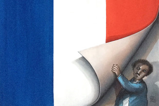 Exclusion. Caricature de Selçuk Démirel