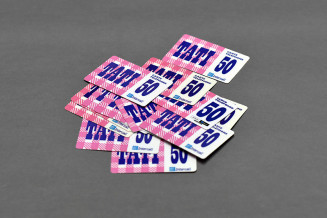 Carte téléphonique de la marque Tati