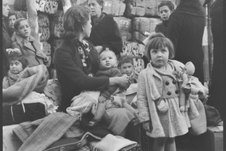 Famille pendant la retirada