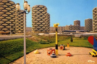 Carte postale de la cité Les Choux à Créteil