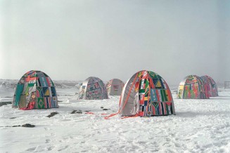 Lucy + Jorge Orta, "Antarctic Village - No Borders", 2007-2021. 