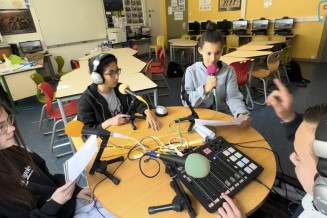 Reportage de la classe média du collège Vaucouleurs à Mantes la ville