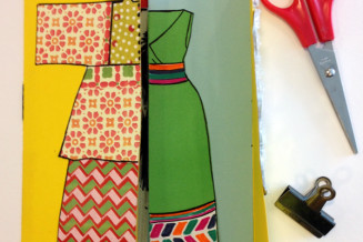 Photo atelier jeunes publics "Quand les modes se rencontrent"