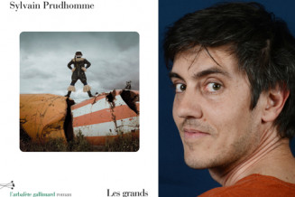 Photo café littéraire Sylvain Prudhomme