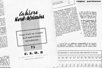 Cahiers nord-africains n°73 - travail