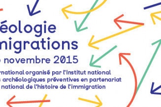 Bandeau du colloque "Archéologie des migrations"