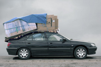 Voitures cathédrale, 2004. Thomas Mailaender