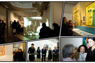 Vernissage de l'exposition "Vies d'exil". 8 octobre 2012. Photo. : Awatef Bouchet