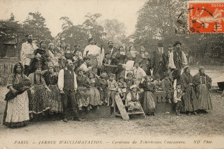 Carte postale expo tsiganes - slide