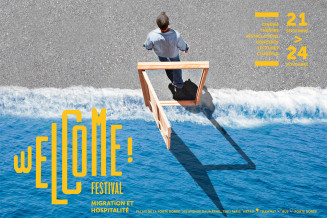 Affiche du festival Welcome (horizontale)