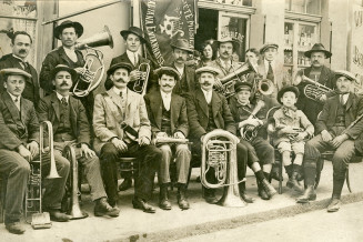 Groupe de musiciens italiens