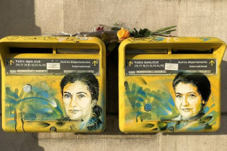 Simone Veil taguée
