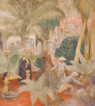 Composition illustrative de la justice coloniale