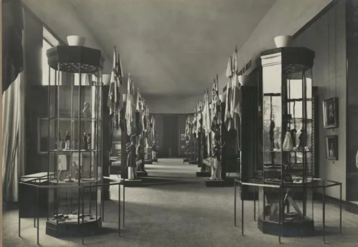 photo noir et blanc de la section rétrospective