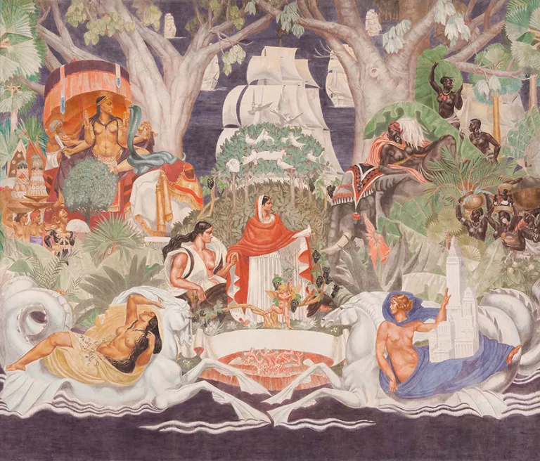 Fresque centrale du Forum