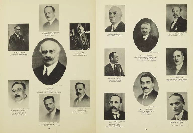 Le commissariat général de l'Exposition coloniale de 1931