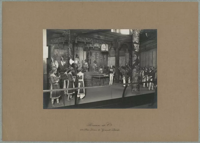 Diorama La signature du traité de Hué en 1863 