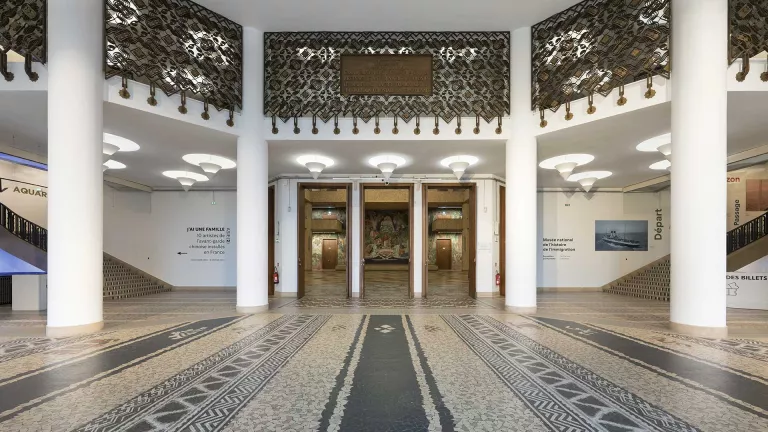 Photo du hall d'honneur du Palais 