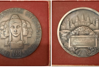 Médaille ED.MARTIN, © Palais de la Porte Dorée, 2021
