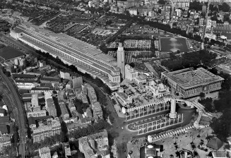 Vue aérienne de l'exposition de 1931