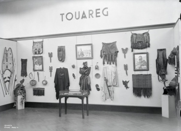 Salle Touareg, musée de la France d’outre-mer,